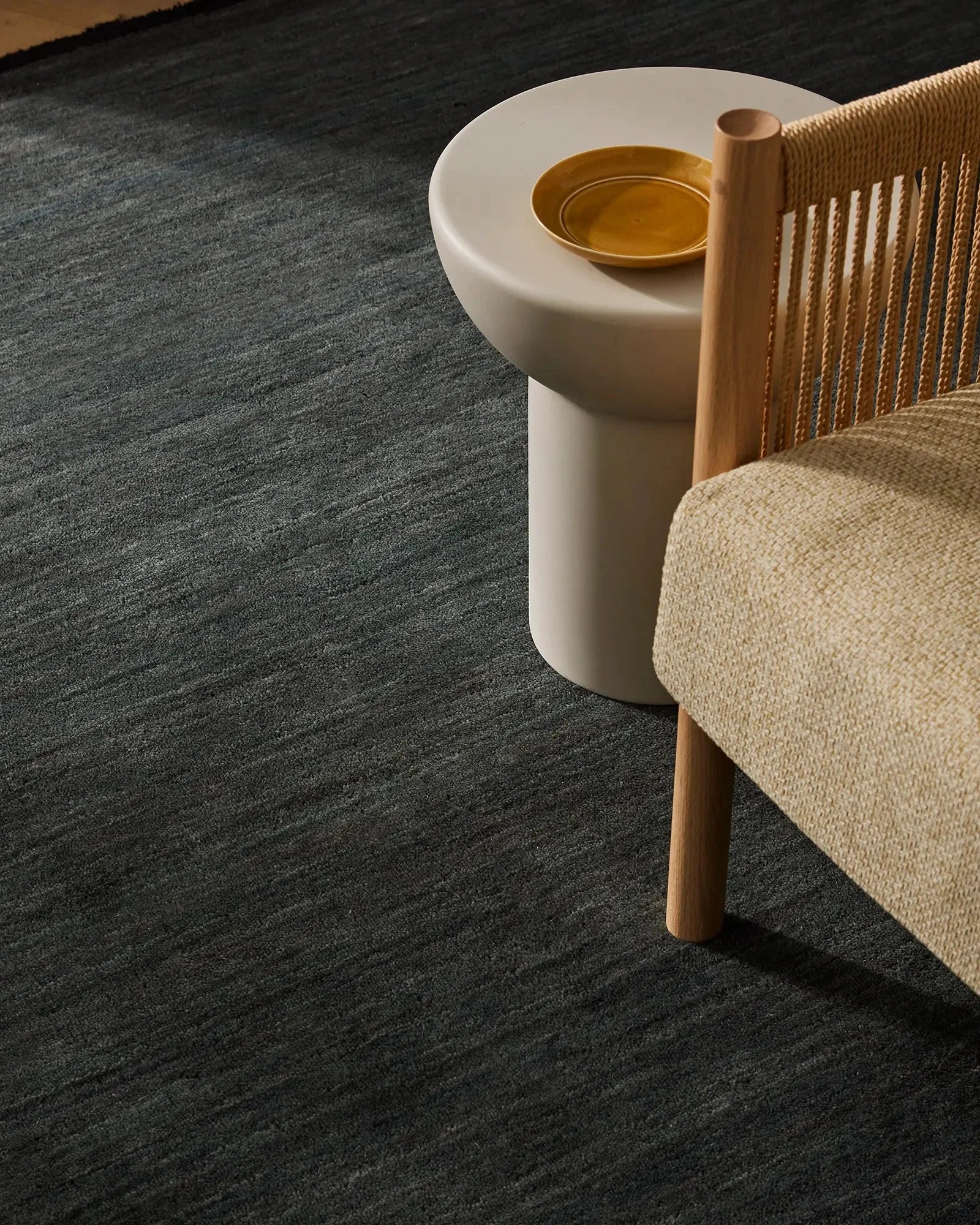 Silvio Rug Dusk - Soft Modern Area Rug for Living Room, Bedroom & Nursery - Neutral Beige Home Decor Carpet