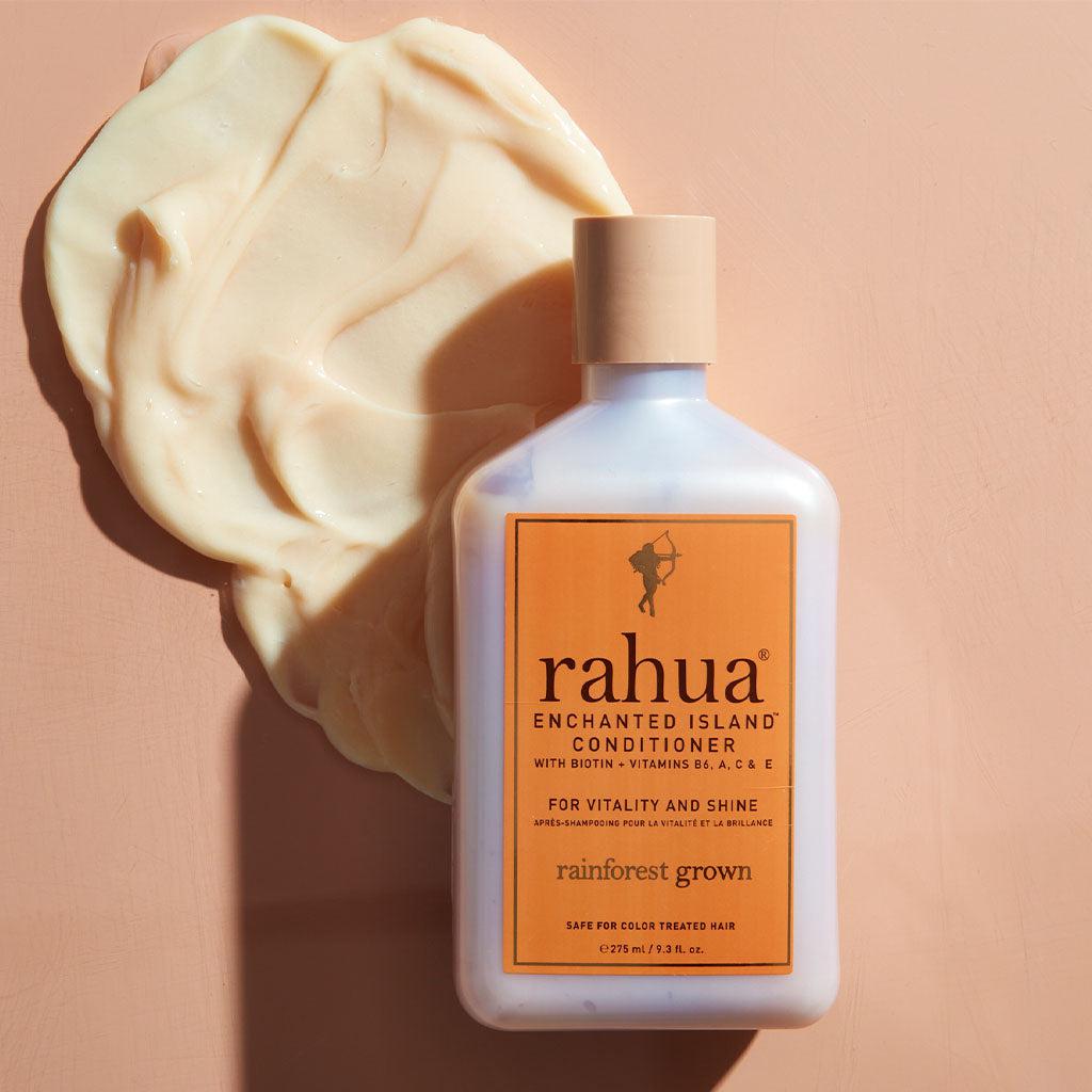 Rahua Enchanted Island Hydrating Hair Conditioner for Curly & Dry Hair - Vegan, Sulfate-Free, Deep Moisturizing Treatment for Beachy Waves & Tropical Hair Care
