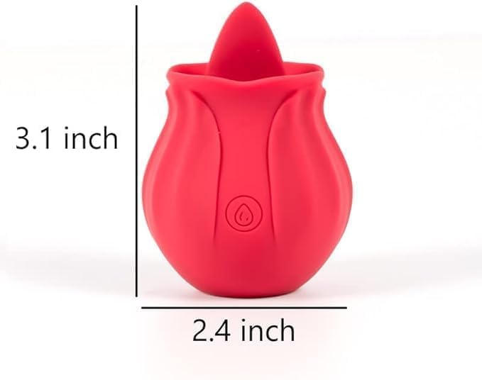 2024 Women's Vibrator Toy - 10 Speed Rose Clitoral Stimulator for Adults, Perfect for Solo Play & Couples Intimacy - YXST84