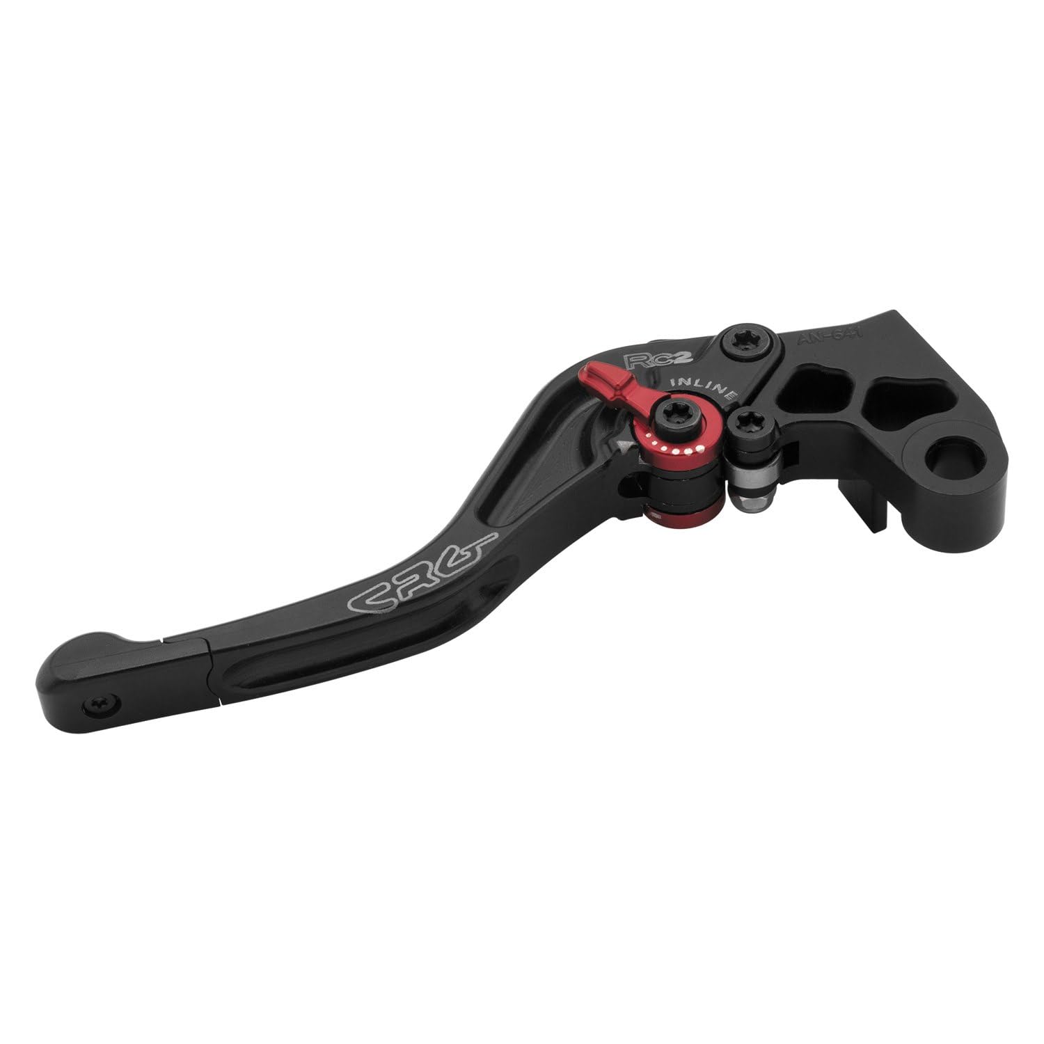 CRG RC2 Standard Length Clutch Lever - 2AN-641-T-B - High Performance Motorcycle Clutch Lever for Smooth Gear Shifting - Perfect for Racing, Off-Road & Street Bikes