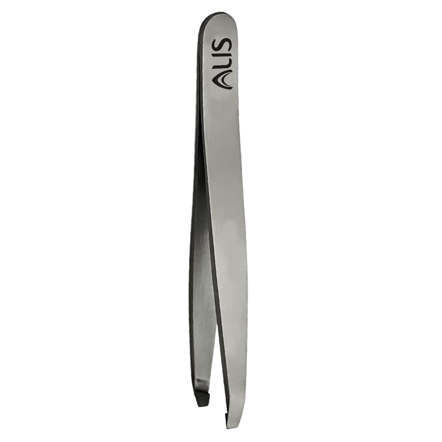 Precision Stainless Steel Square Flat Tip Tweezers for Eyebrows, Eyelash Extensions & Hair Removal - Professional Beauty Tool for Eyebrow Shaping, Splinter & Blackhead Removal - Perfect for Daily Beauty Routine, Salon Use & Travel Makeup Kit