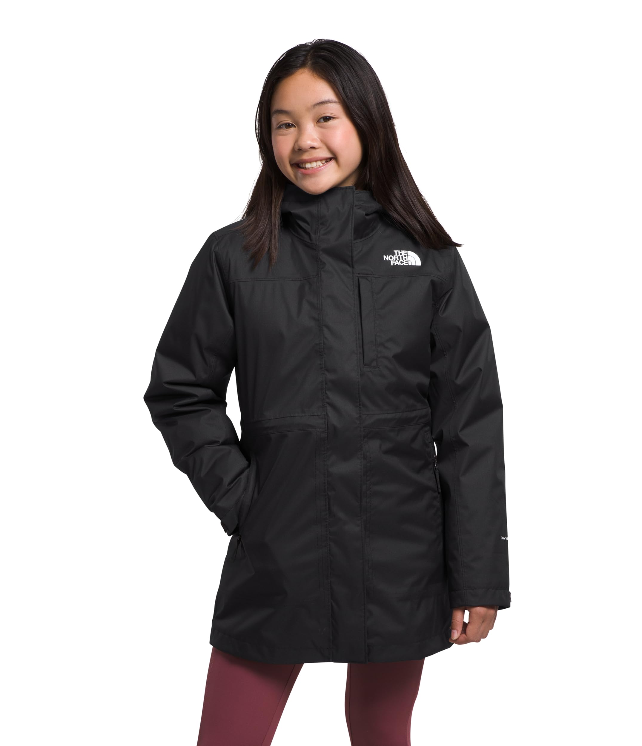 THE NORTH FACE Girls' North Down Triclimate Jacket - Waterproof Winter Coat for Kids with Removable Liner | Perfect for School, Outdoor Play & Snow Activities