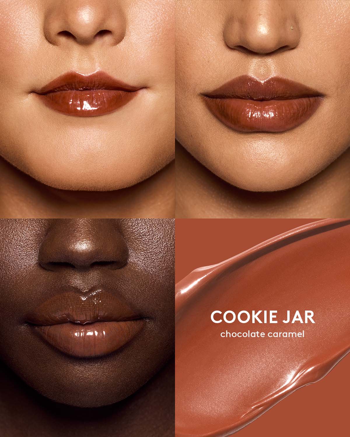 Gloss Bomb Cream Color Drip Lip Cream - Hydrating Matte Liquid Lipstick with Long Lasting Wear, Cookie Jar Shade | Perfect for Everyday Makeup, Date Night & Special Occasions