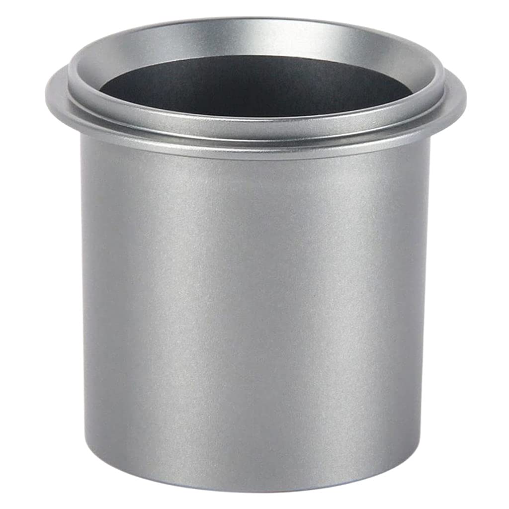 58mm Gray Coffee Dosing Cup for Portafilter - Perfect for Baristas & Home Brewing