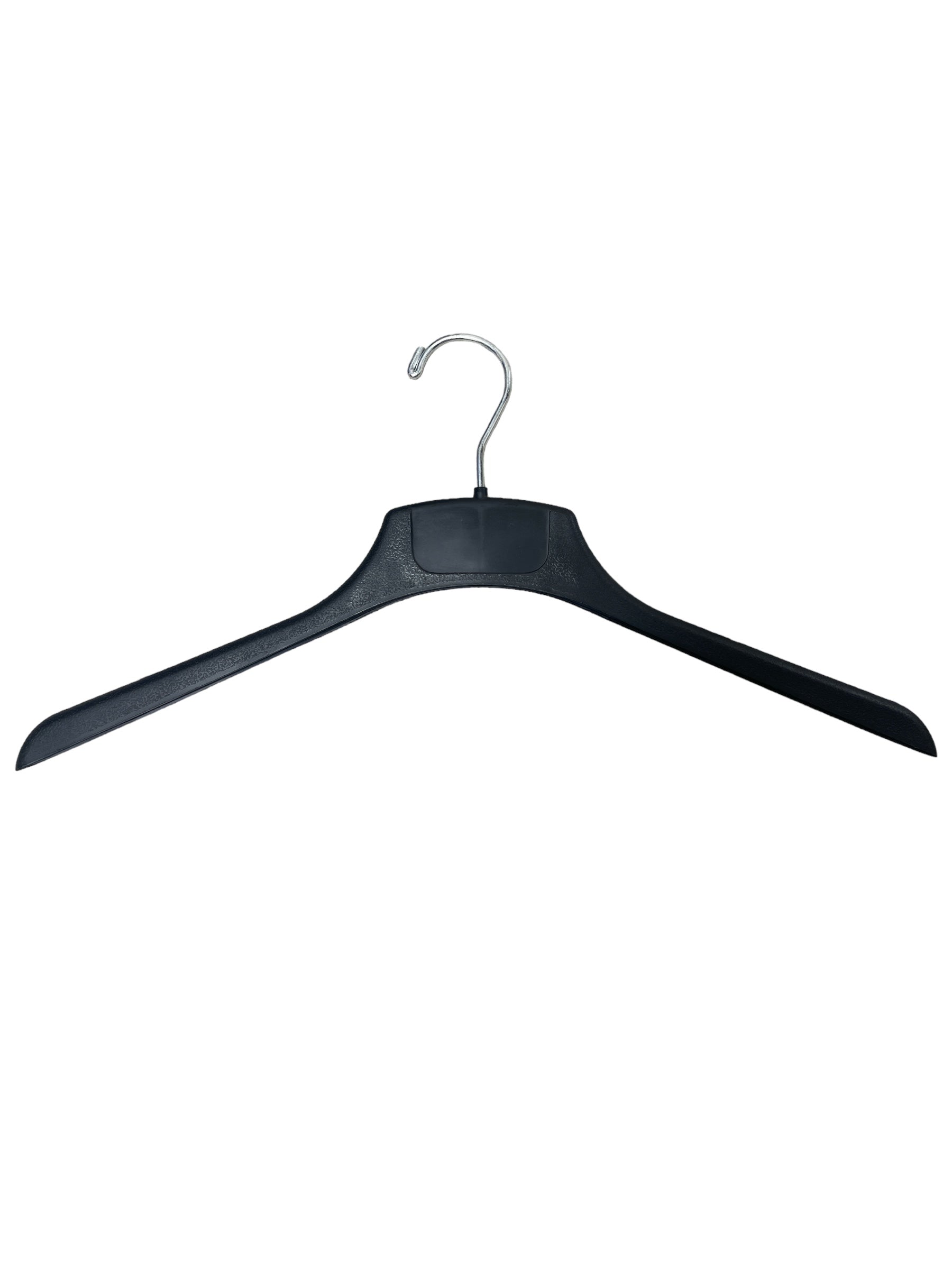 18-Pack Plastic Top Coat Hangers for Closet Organization - Heavy Duty Suit Hangers with Non-Slip Shoulders for Jackets, Blazers & Coats - Space Saving Closet Storage Solution for Home, Office & Retail Stores