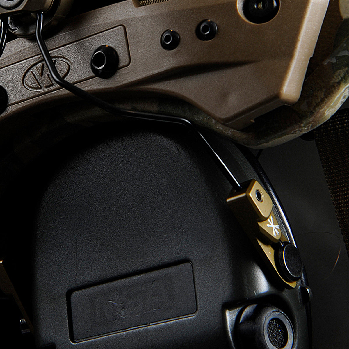 Unity Tactical SARA Sordin Adapters - Premium Helmet Mount Accessory for Military & Tactical Headgear | Perfect for Combat, Shooting & Outdoor Activities