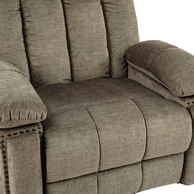 LuxComfort Power Lift Recliner Chair for Elderly - Heavy Duty Electric Reclining Sofa with Massage & Heat - Perfect for Living Room, Home Theater & Mobility Assistance