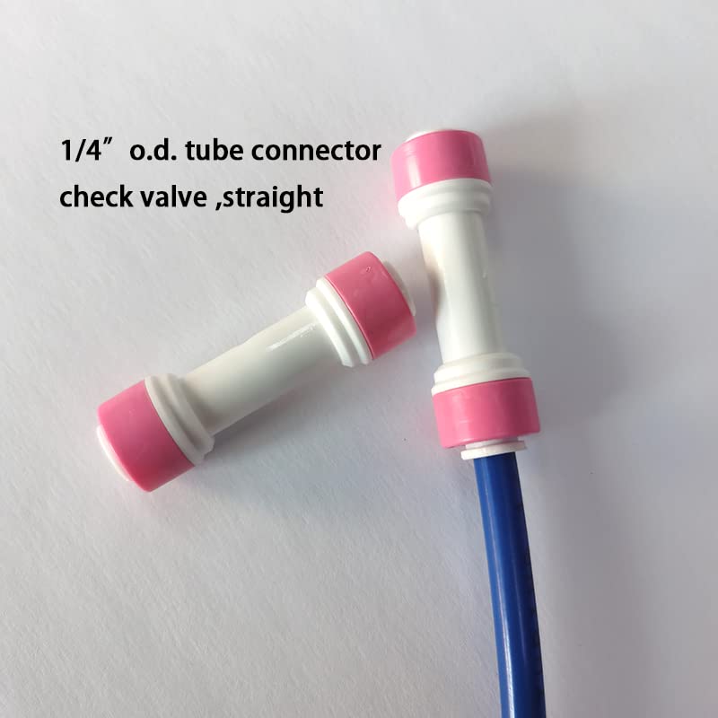 Malida 1/4 Inch Quick Connect Water Purifier Fittings - RO Water Filter Tubing Kit (10m Blue Tube + 12pcs Quick Connectors) for Home & Commercial Reverse Osmosis Systems