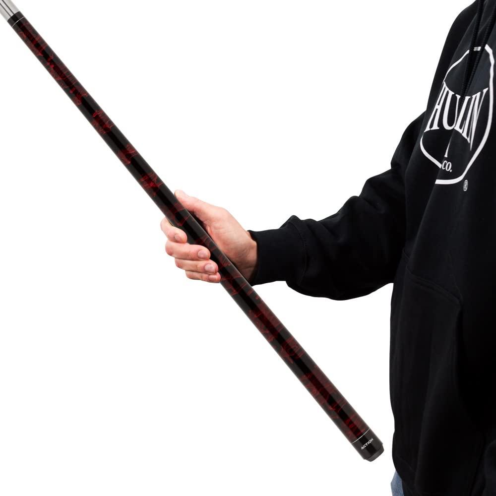 Premium Blue Metallic Pool Cue Stick for Professional & Recreational Players - Perfect for Billiards, 8-Ball, 9-Ball & Home Game Rooms