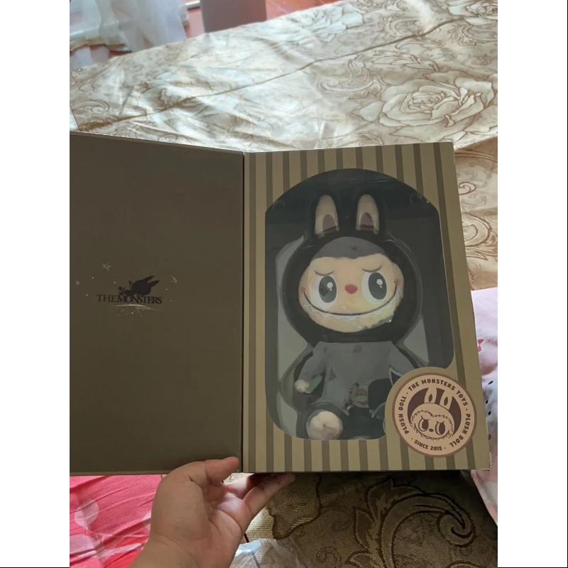 Labubu The Monsters Brown Plush Doll - Limited Edition Collectible Toy for Anime Fans & Kawaii Home Decor
