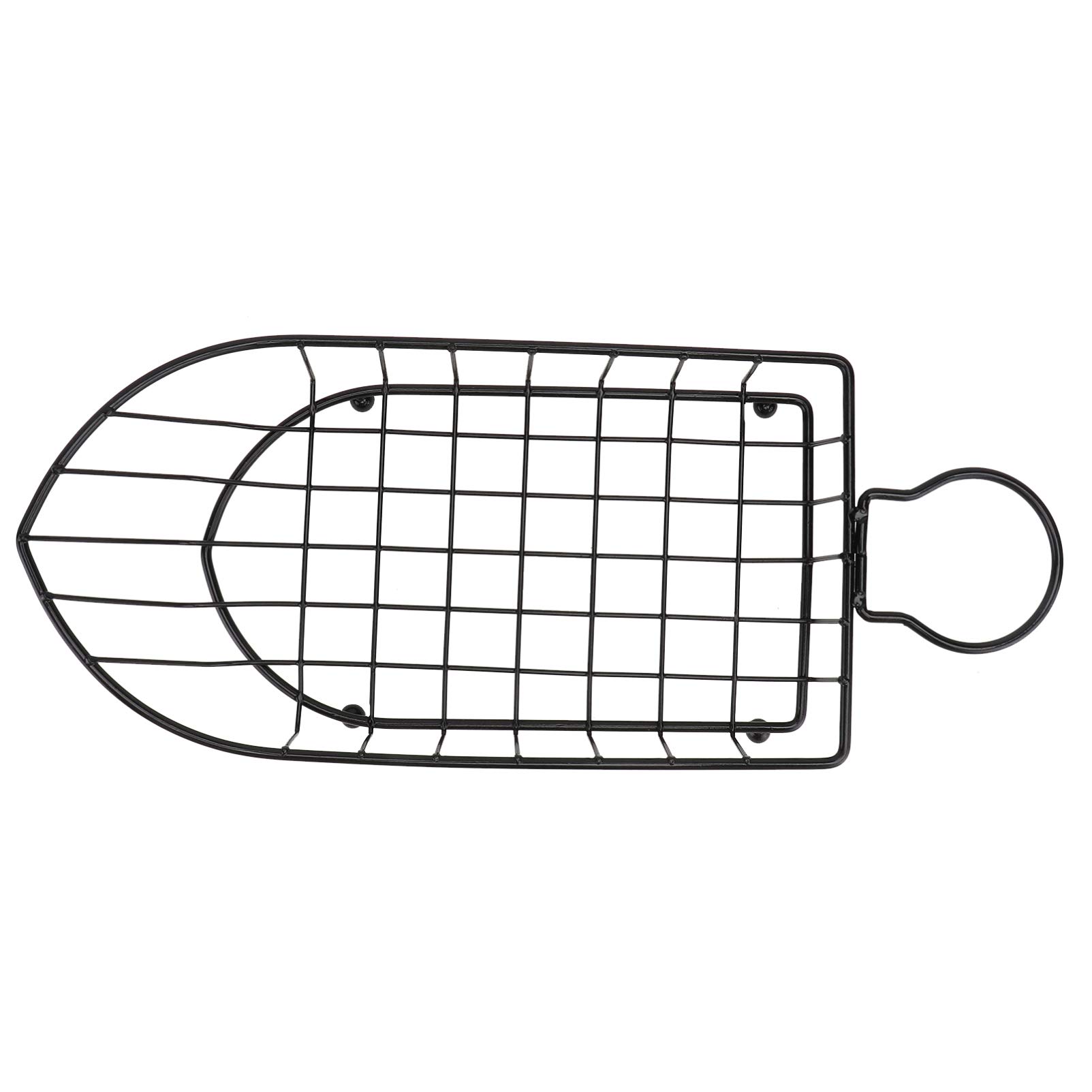 **Cabilock 1-Piece Black Stainless Steel Chip Basket - Cooking Skimmer, French Fry Basket, Food Serving Tray for Hot Pot, BBQ, and Party Snacks**    (Note: I corrected 