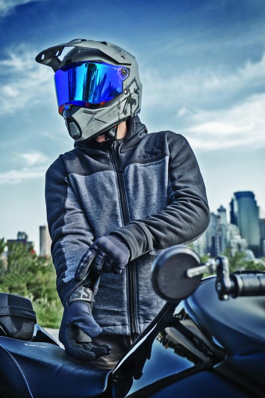 Speed and Strength Men's Modern Motorcycle Jacket - Lightweight, Breathable Riding Gear for Cruiser & Sport Bikes - Perfect for Commuting, Touring & Urban Riding
