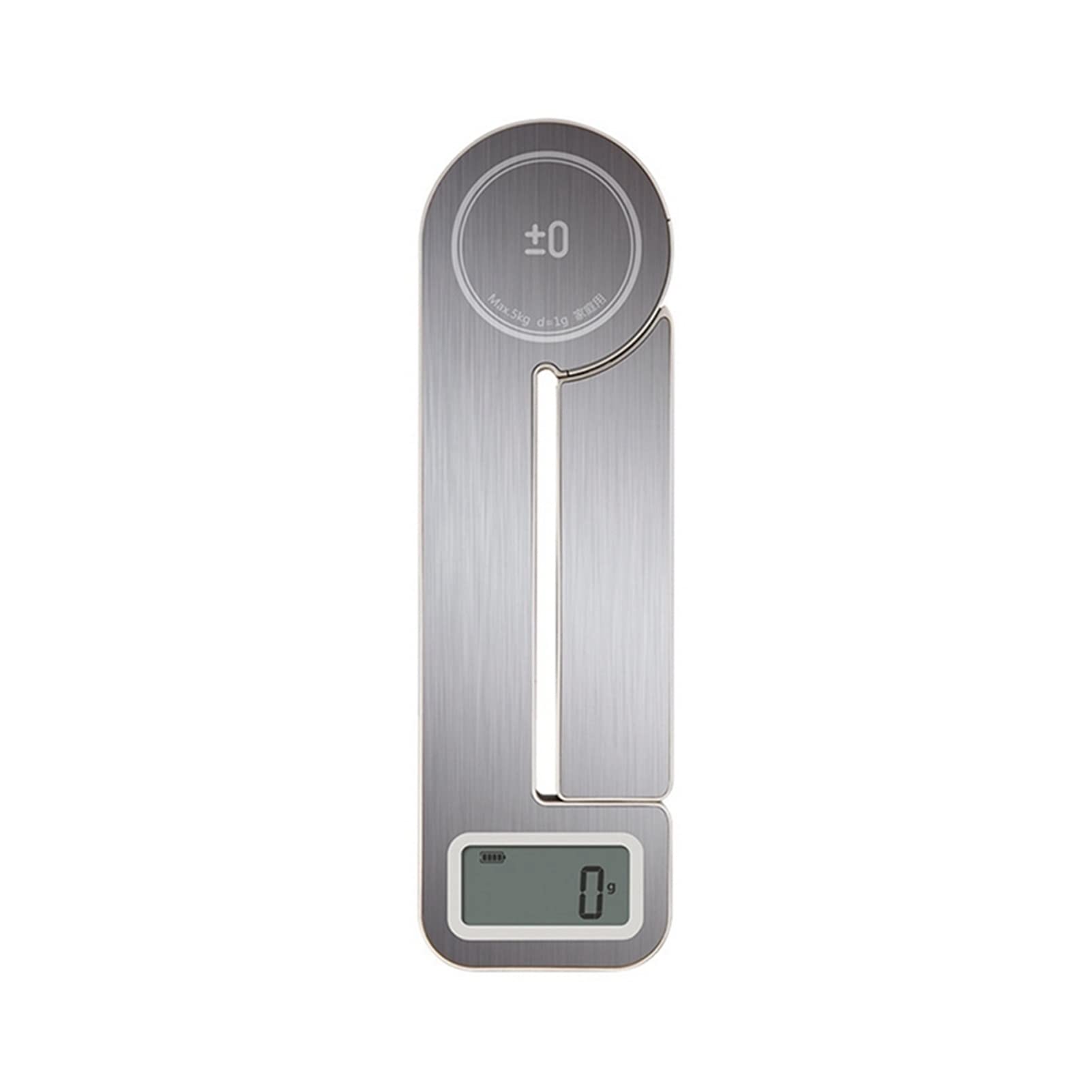 Premium Stainless Steel Digital Kitchen Scale - Compact, Foldable & Portable for Precise Food Weighing | Perfect for Baking, Coffee Brewing & Meal Prep at Home