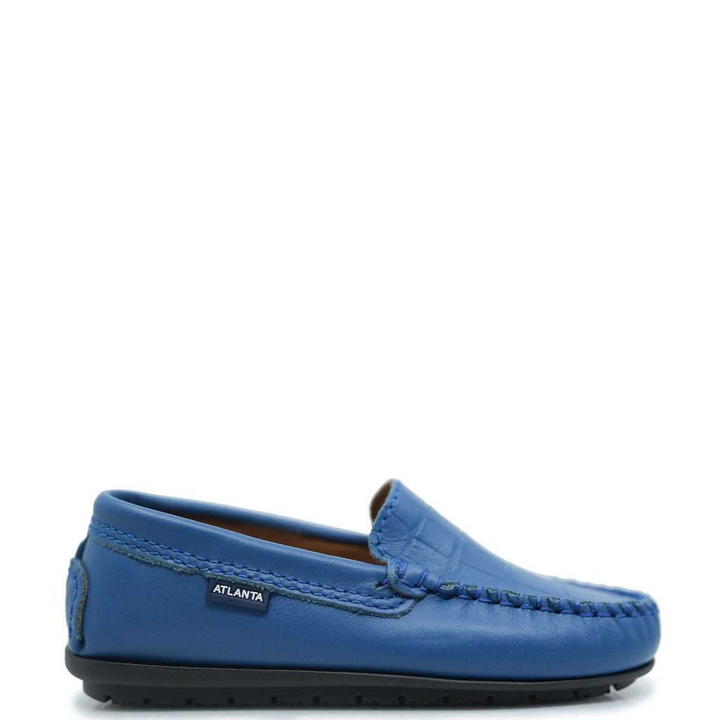Atlanta Moccasin Ocean Croc Loafers - Comfortable Men's Slip-On Shoes for Casual Wear & Business Outfits