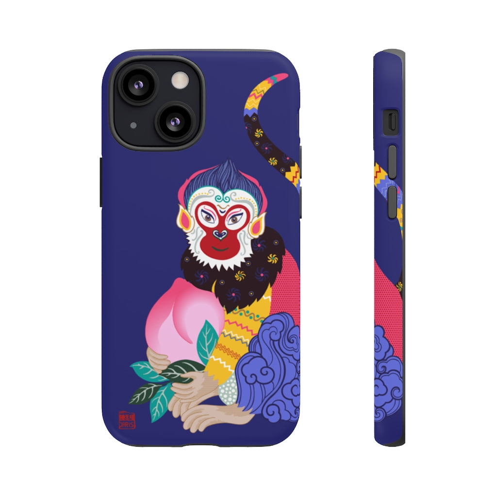 Monkey Chinese Zodiac Phone Case - Durable Protective Cover for iPhone & Samsung - Perfect for Lunar New Year & Birthday Gifts