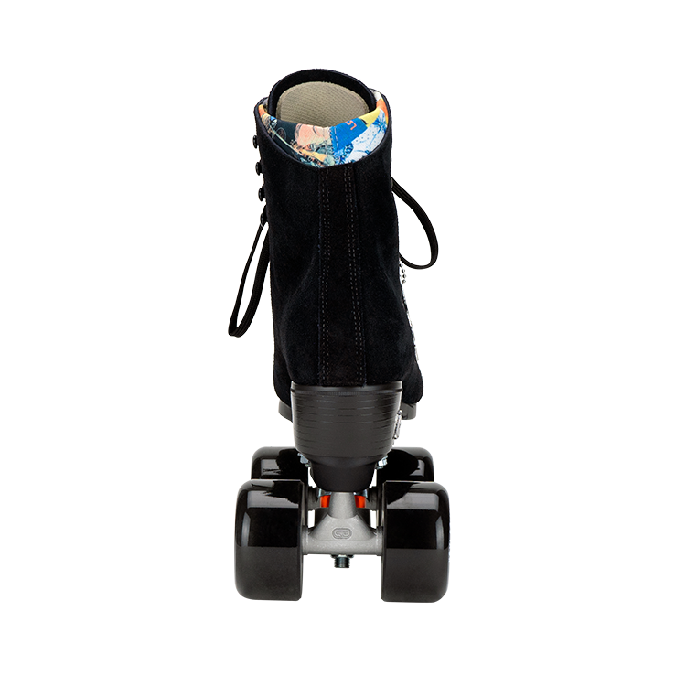 Moxi Lolly Roller Skates - Premium Black Quad Skates for Women & Girls | Outdoor, Indoor, Rink & Park Skating