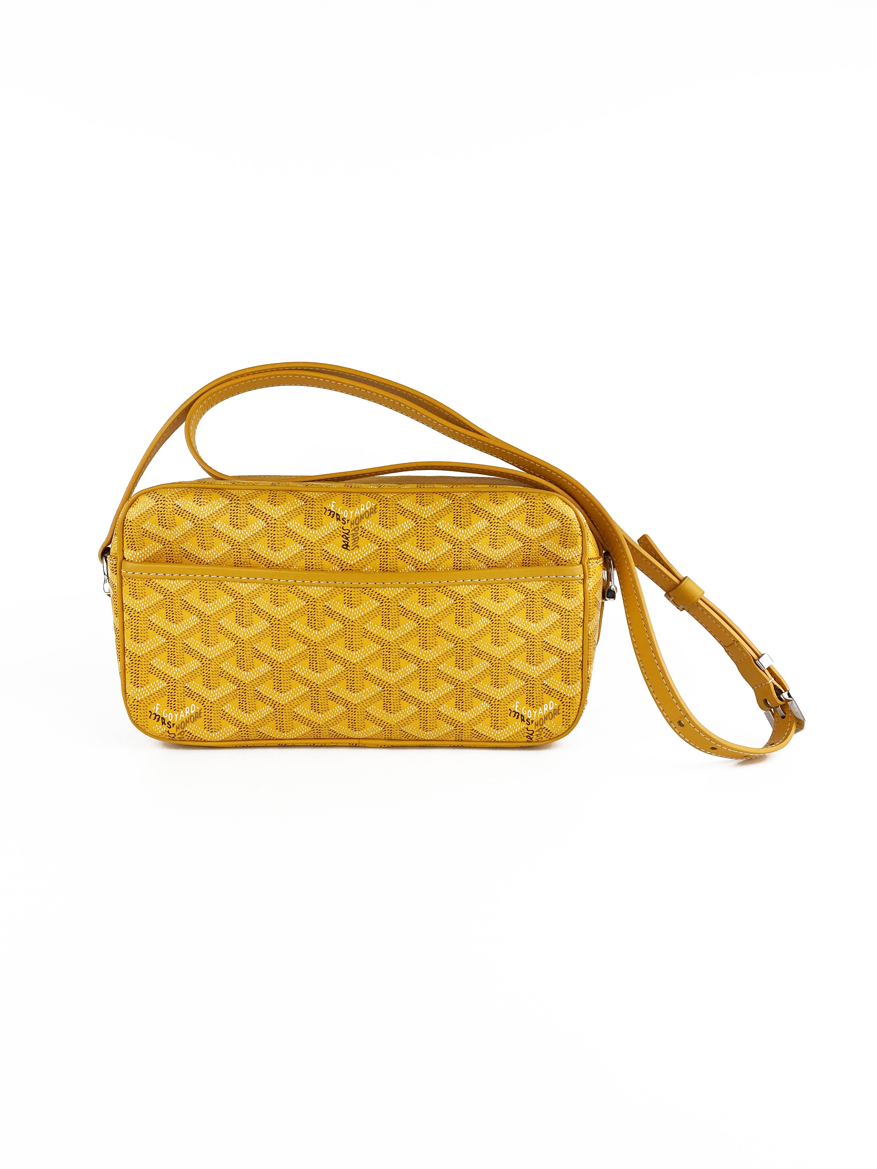 Goyard Yellow Sac Cap Vert Crossbody Bag - Stylish & Durable Handbag for Women | Perfect for Travel, Shopping & Everyday Use