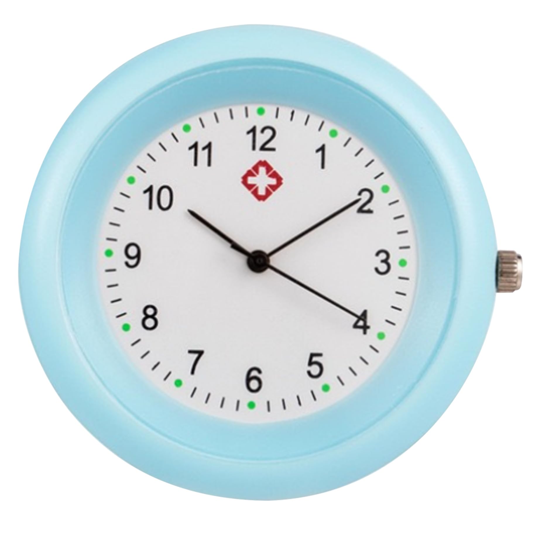 Waterproof Nurse Watch with Stethoscope Clip - Accurate Fob Pocket Watch for Medical Professionals - Clear Scale & Durable Design - Ideal Nurse Gift (Blue) - Perfect for Hospital Shifts, Clinical Use & Healthcare Professionals