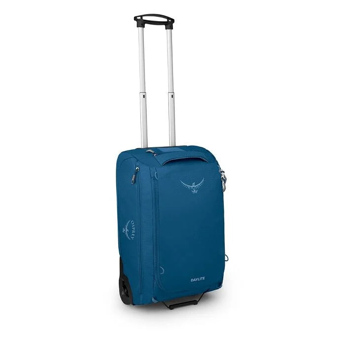 Osprey Daylite 40L Wheeled Carry On Duffel Bag - Lightweight Travel Luggage for Airplane, Weekend Trips & Outdoor Adventures