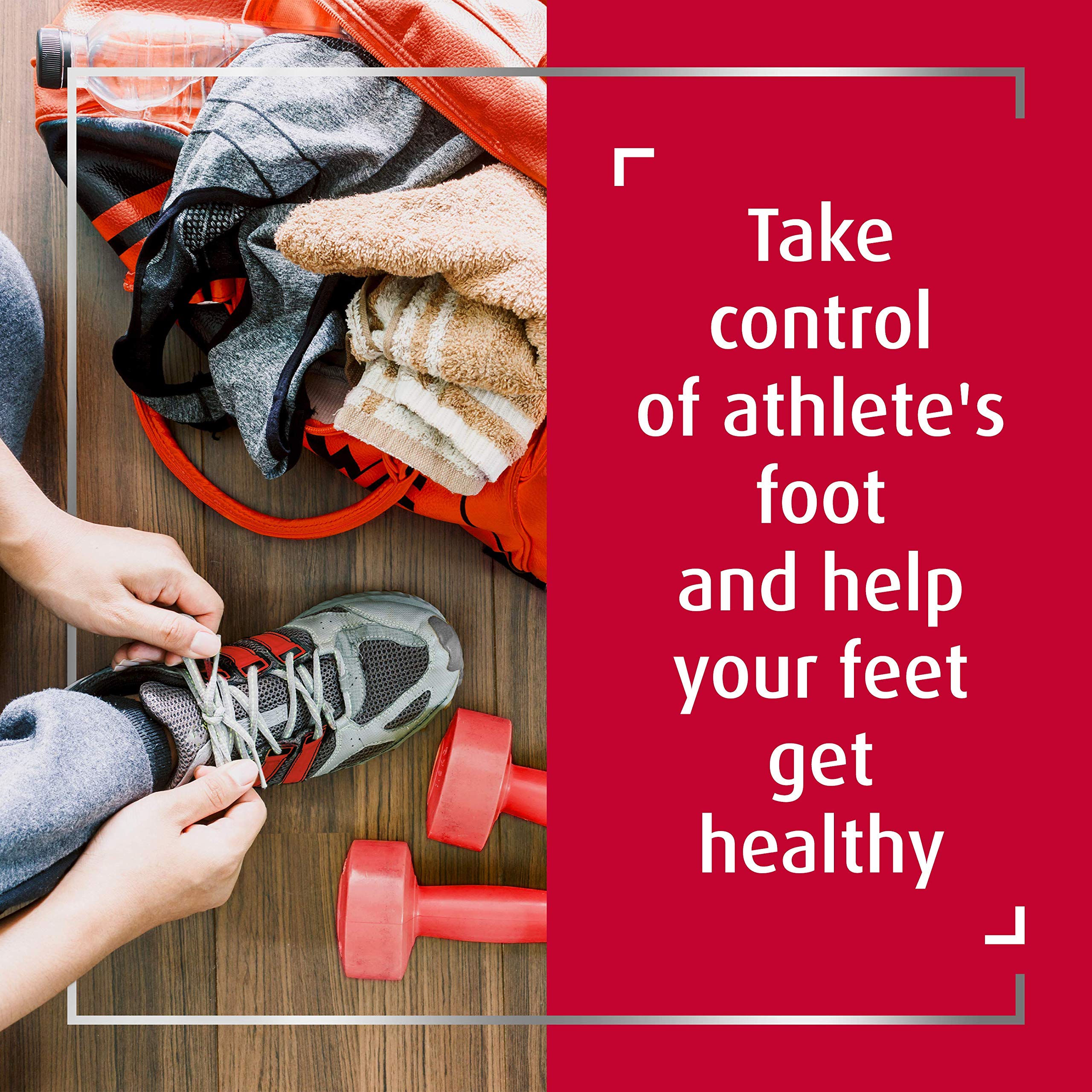 Canesten Bifonazole 1% Antifungal Cream for Athlete's Foot Treatment - Once Daily Application - 20g | Fast-Acting Fungal Infection Relief | Ideal for Gym, Pool & Sports Enthusiasts | Clinically Proven Formula
