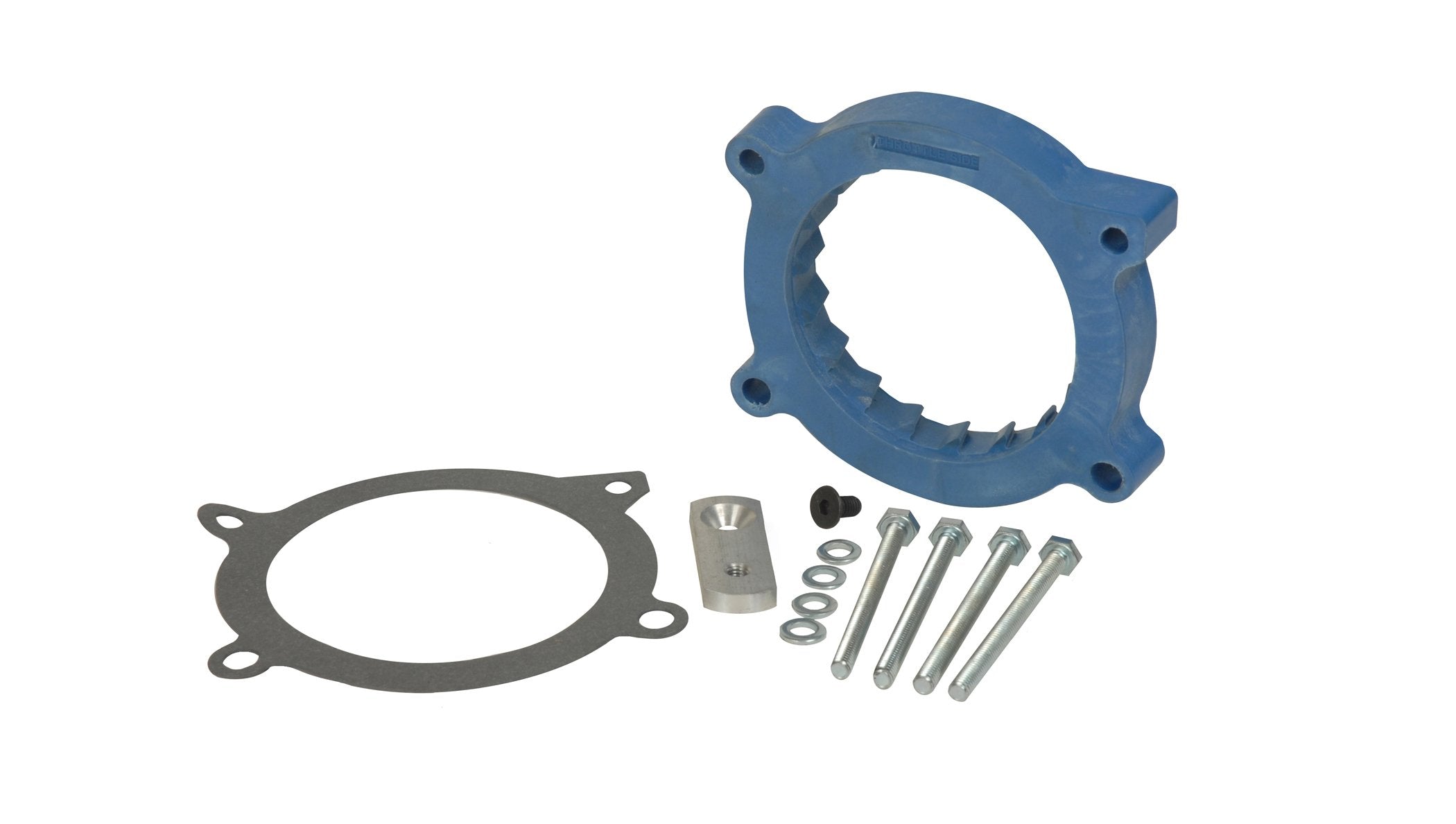 High Performance Throttle Body Spacer for 2007-2014 Chevy Silverado & GMC Sierra - Compatible with GM SUV 4.8L/5.3L/6.0L/6.2L V8 Engines - Improves Airflow & Horsepower for Off-Roading & Towing