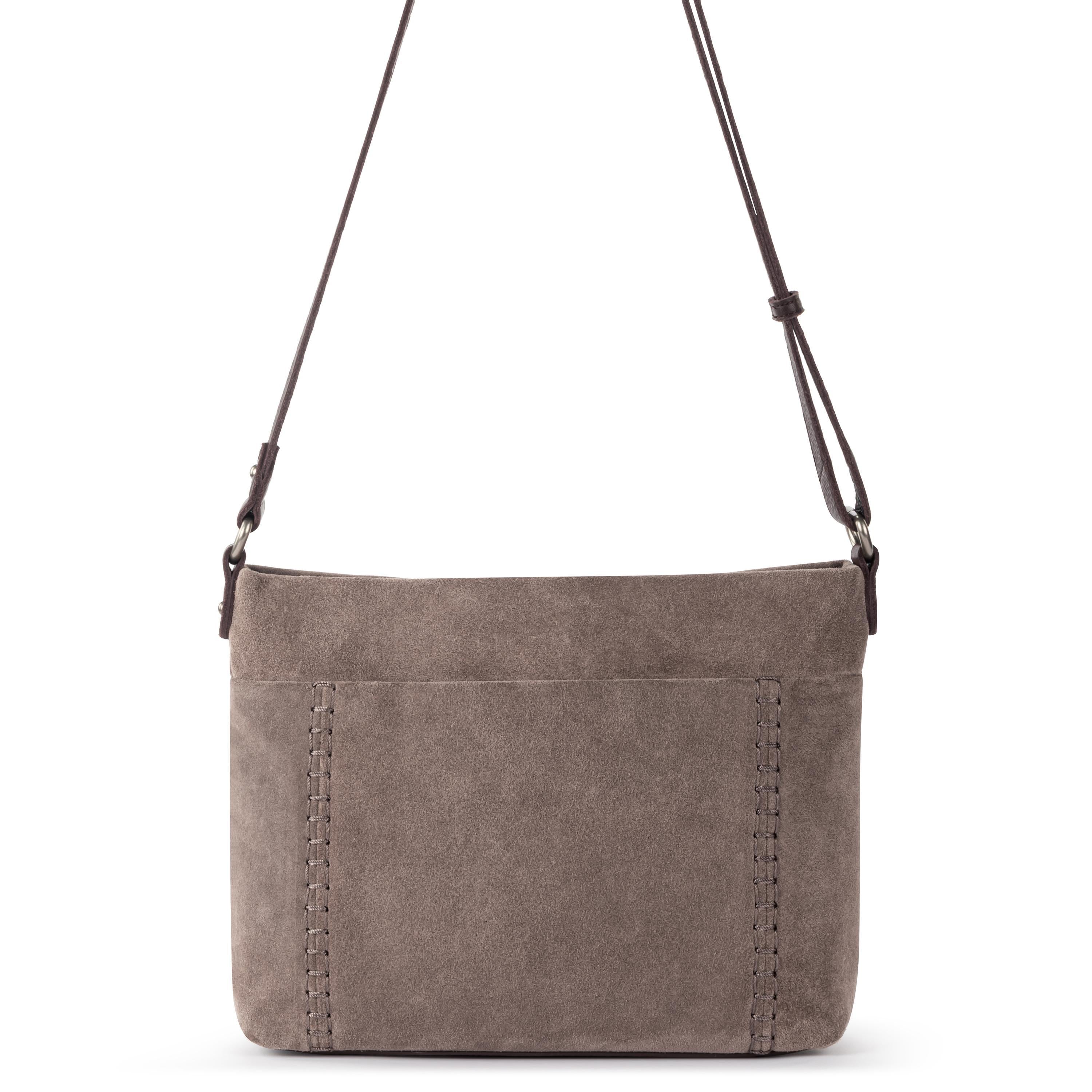 Melrose Crossbody Bag - Genuine Leather & Mushroom Suede Handbag for Women | Perfect for Work, Travel & Everyday Use