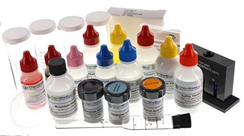 ChemWorld Professional Boiler & Cooling Water Test Kit - Accurate Water Quality Testing for Industrial & HVAC Systems