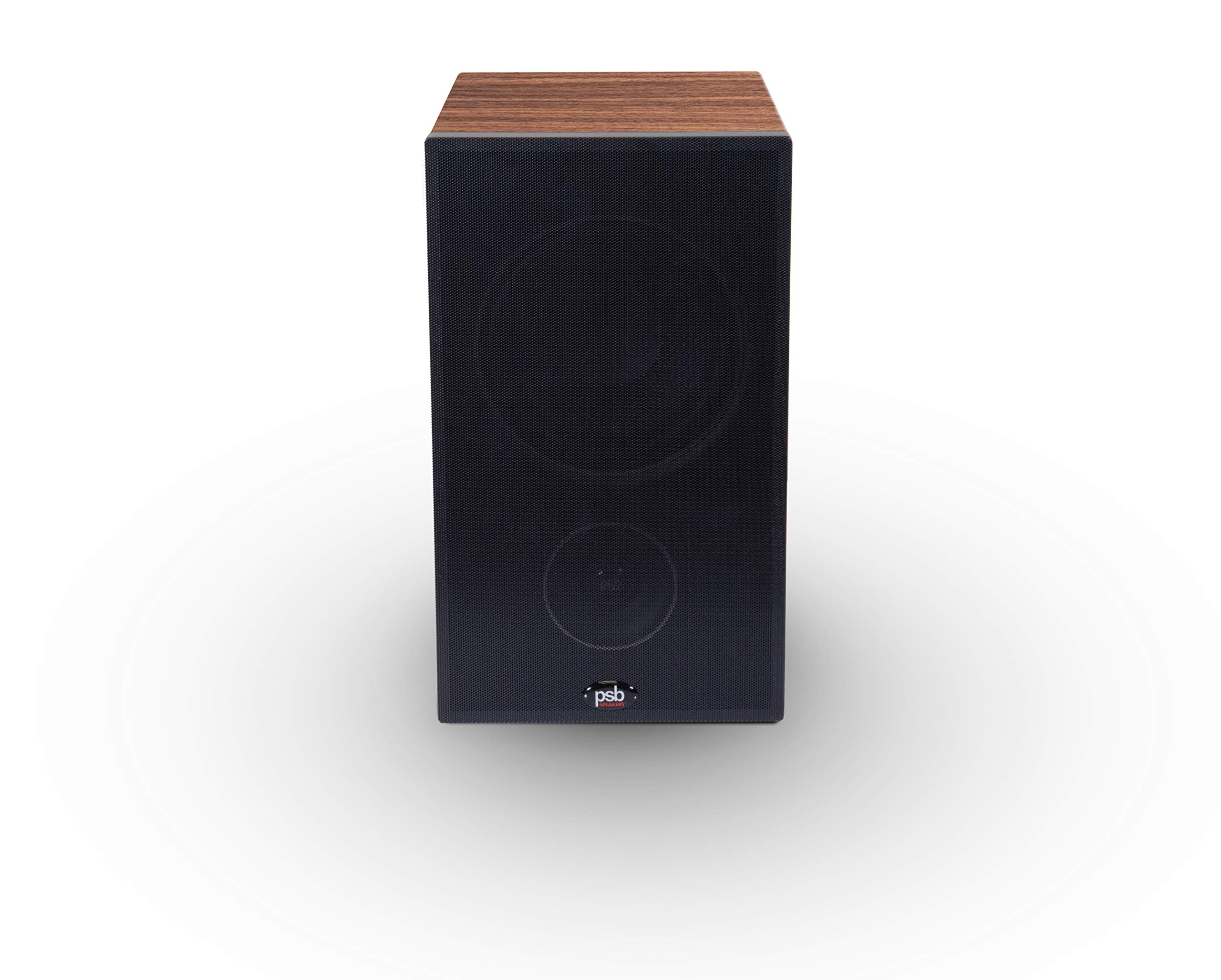 PSB Alpha P5 Passive Bookshelf Speakers - Premium Walnut Wood Hi-Fi Audio Pair for Home Theater & Music Listening | Perfect for Living Room, Studio & Office Use