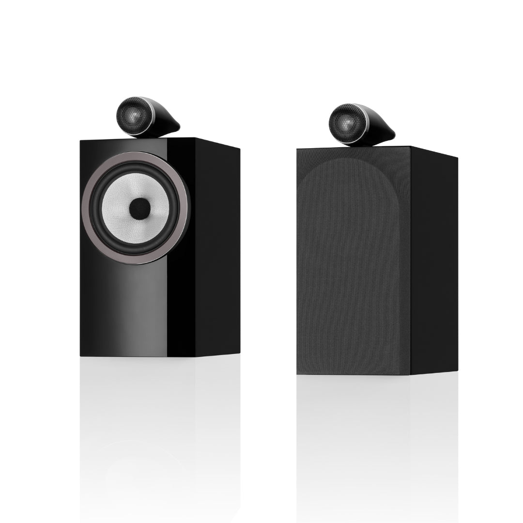 Bowers & Wilkins 705 S3 Bookshelf Speakers (Pair) - Premium Hi-Fi Audio, B-Stock - Perfect for Home Theater & Music Listening