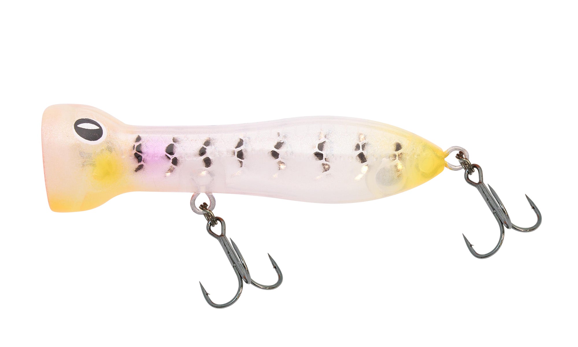 Chug Norris 50mm Fishing Lure Popper - Topwater Bass Fishing Bait for Freshwater & Saltwater - Ideal for Casting, Trolling, and Surf Fishing