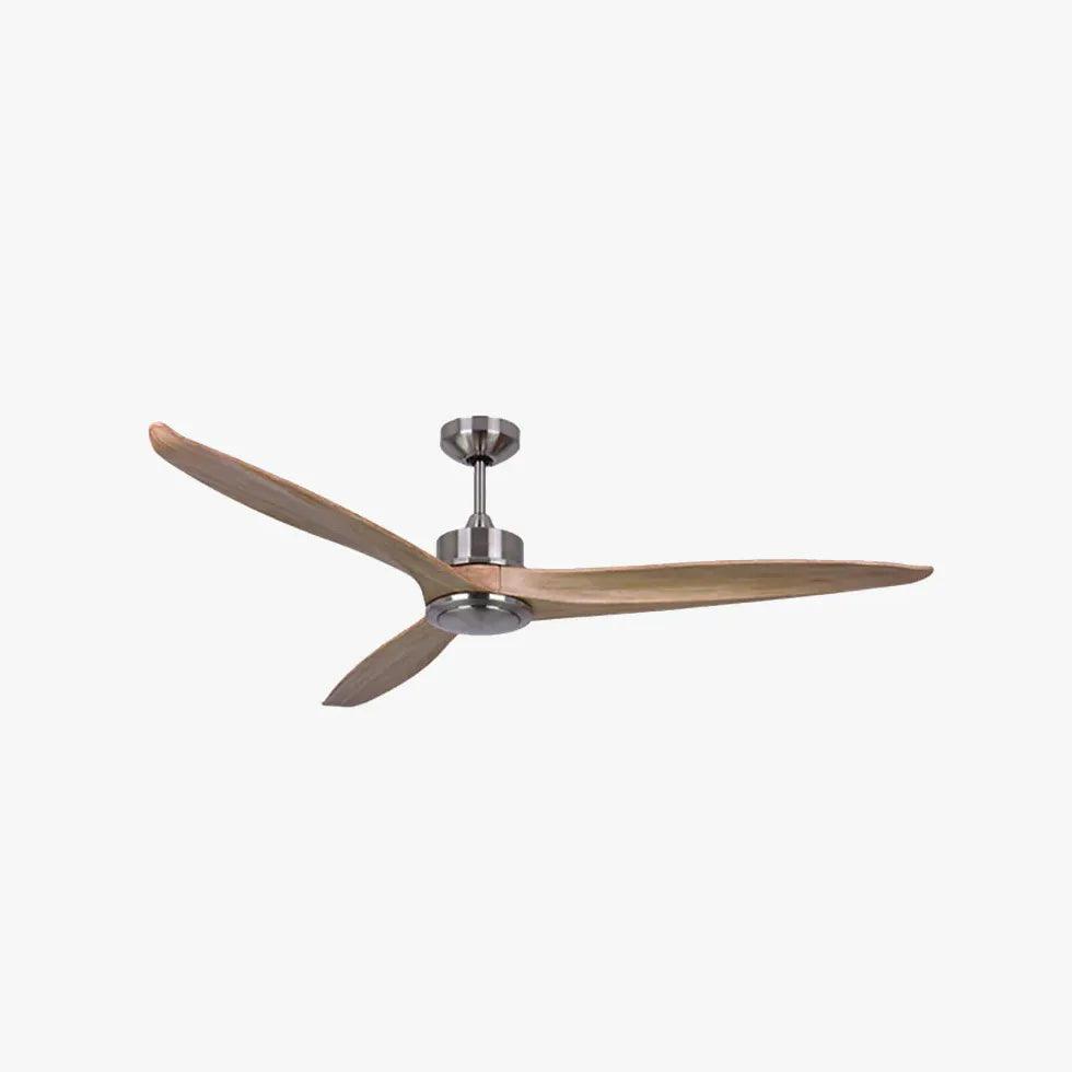 3-Blade Modern Wood Ceiling Fan with Light Kit - Energy Efficient Air Circulation for Living Room, Bedroom, and Office Spaces
