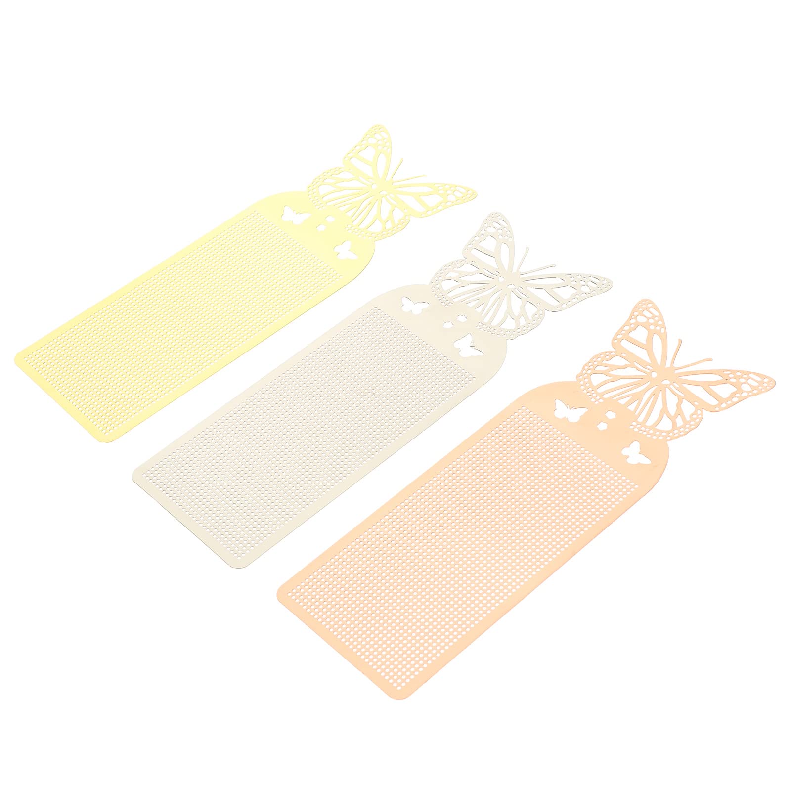 Ciieeo 3Pcs DIY Embroidery Bookmarks Set - Creative Handmade Stitched Bookmark Kit for Readers & Craft Lovers - Perfect for Gifts, Book Clubs, and Relaxing Crafts