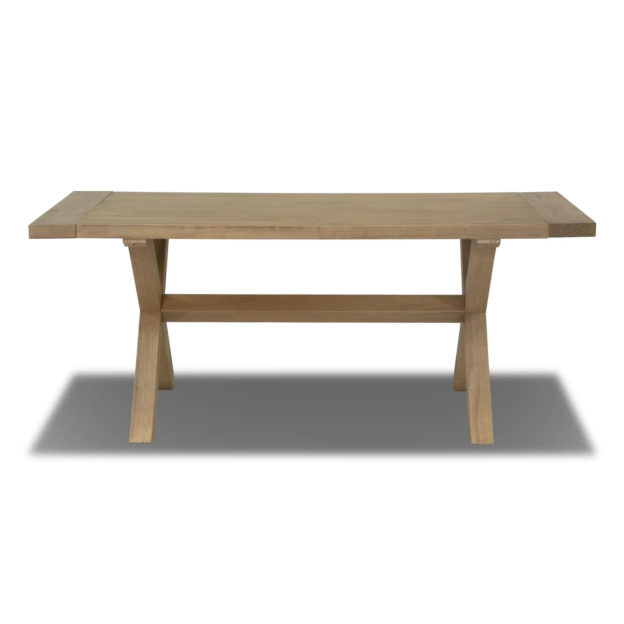Customizable Cascais 72-Inch Modern Dining Table - Extendable Wooden Table for 8-10 People - Perfect for Family Gatherings & Dinner Parties