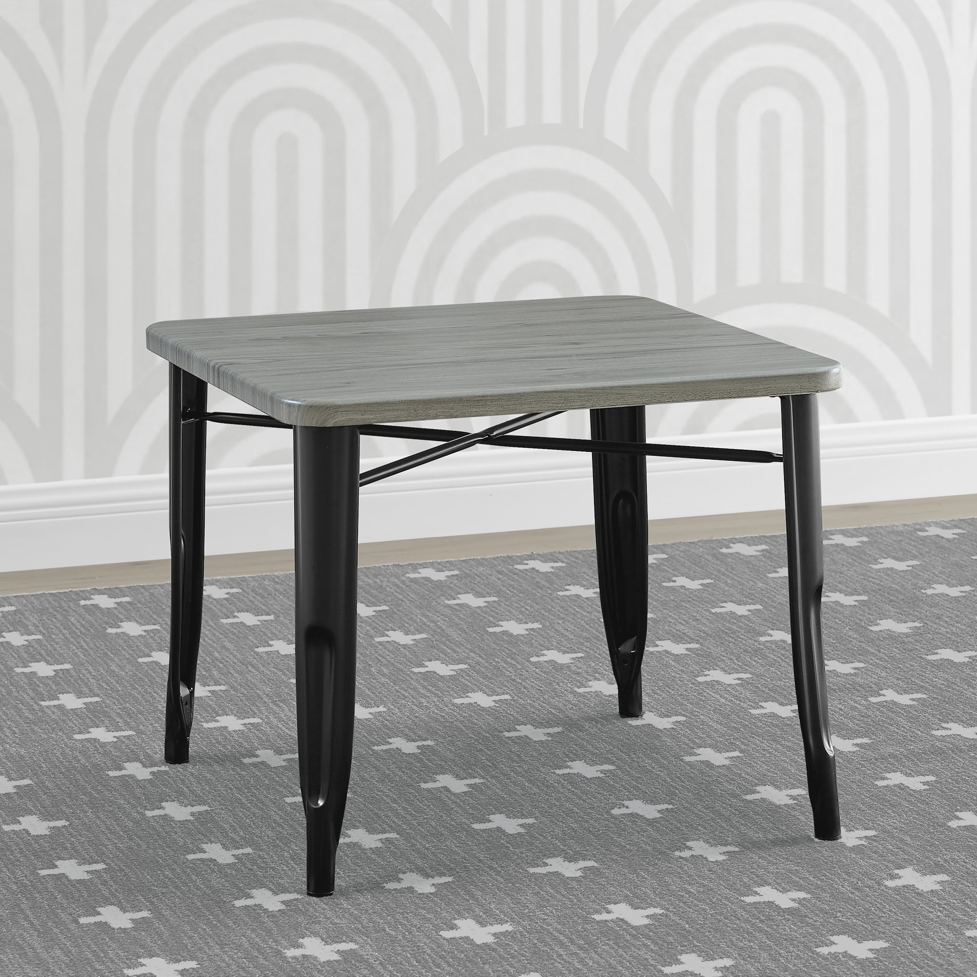 Bistro Kids Play Table - Durable Wooden Activity Table for Toddlers & Children (Chairs Not Included) - Perfect for Playroom, Preschool & Indoor Games