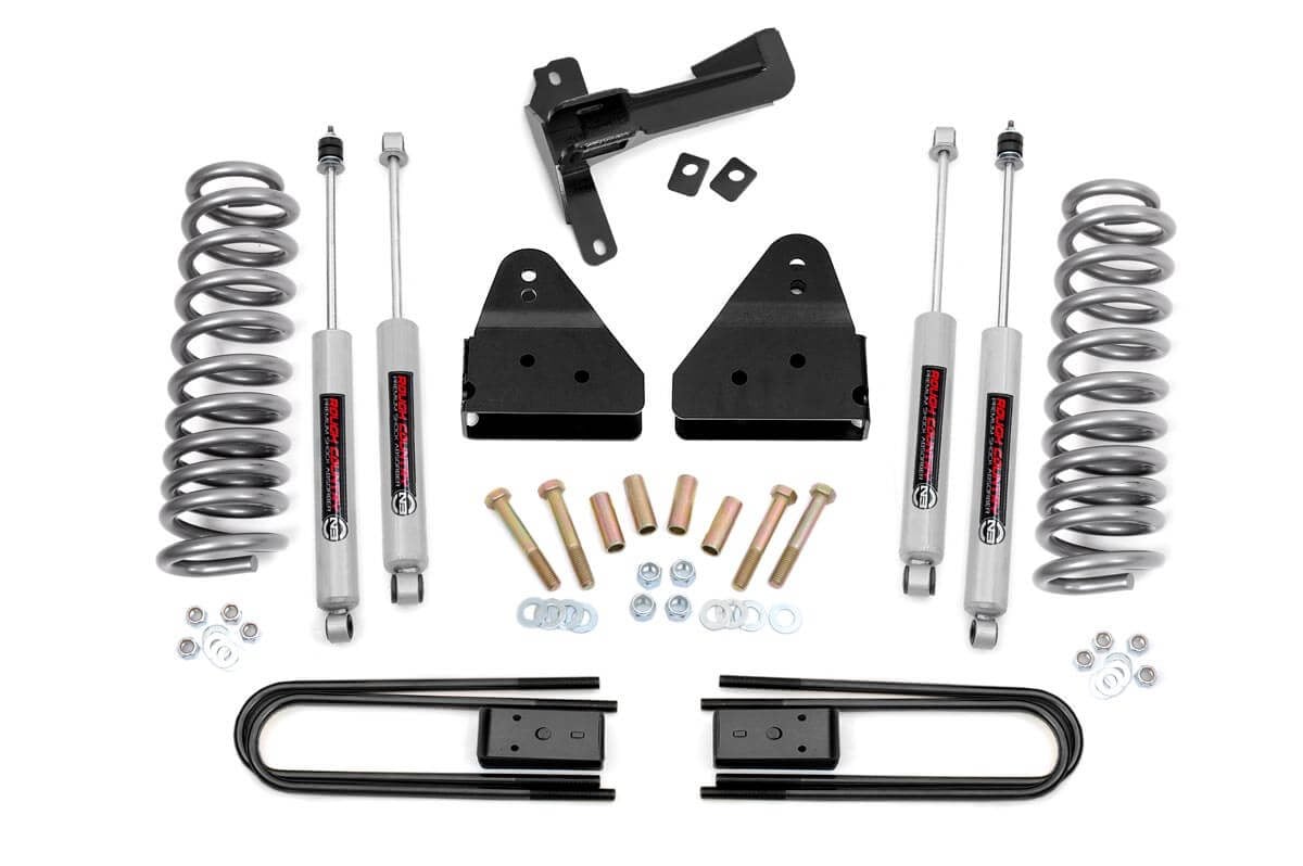 3 Inch Lift Kit for Ford F-250 Super Duty 4WD (2011-2016) - Heavy Duty Coil Suspension System | Off-Road Upgrade for Enhanced Ground Clearance & Towing Performance