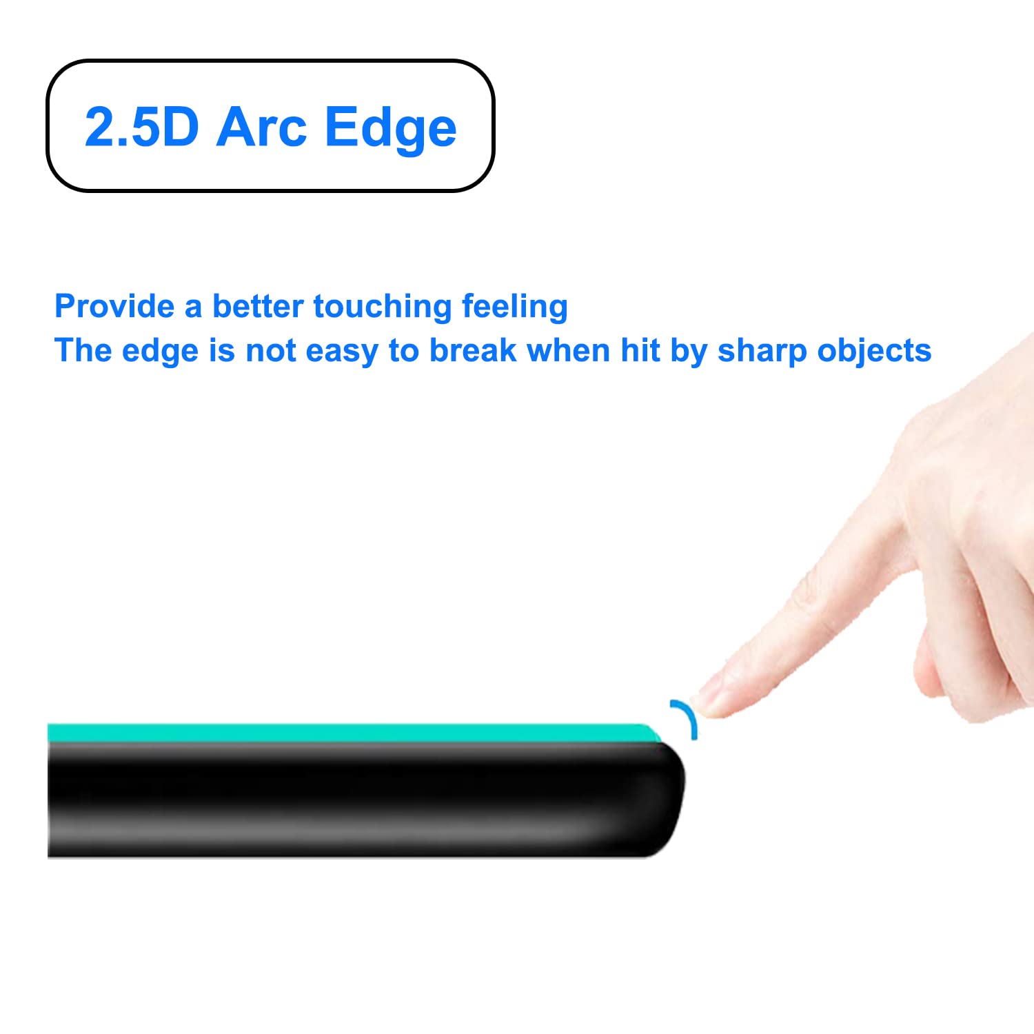 Tempered Glass Screen Protector for 8 Kids Pro 2024 (2 Pack) - Anti-Scratch & Shockproof