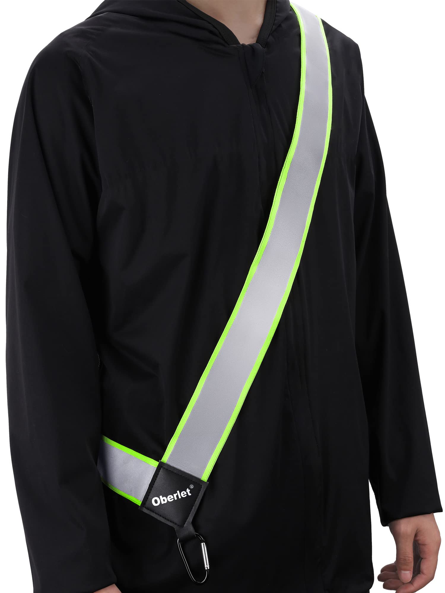 High Visibility Reflective Running Belt - Reflective Safety Sash for Night Jogging, Walking & Cycling - Adjustable Reflective Gear for Runners, Pedestrians & Outdoor Activities in Low Light Conditions