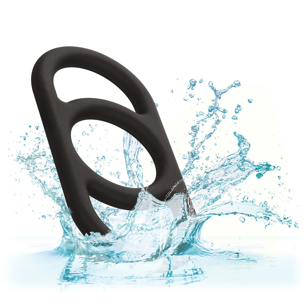 Premium Alpha Command Liquid Silicone Cock Ring - Ultra Soft Stretchy Penis Ring for Enhanced Pleasure & Performance - Perfect for Couples Play, Solo Use & Intimate Moments