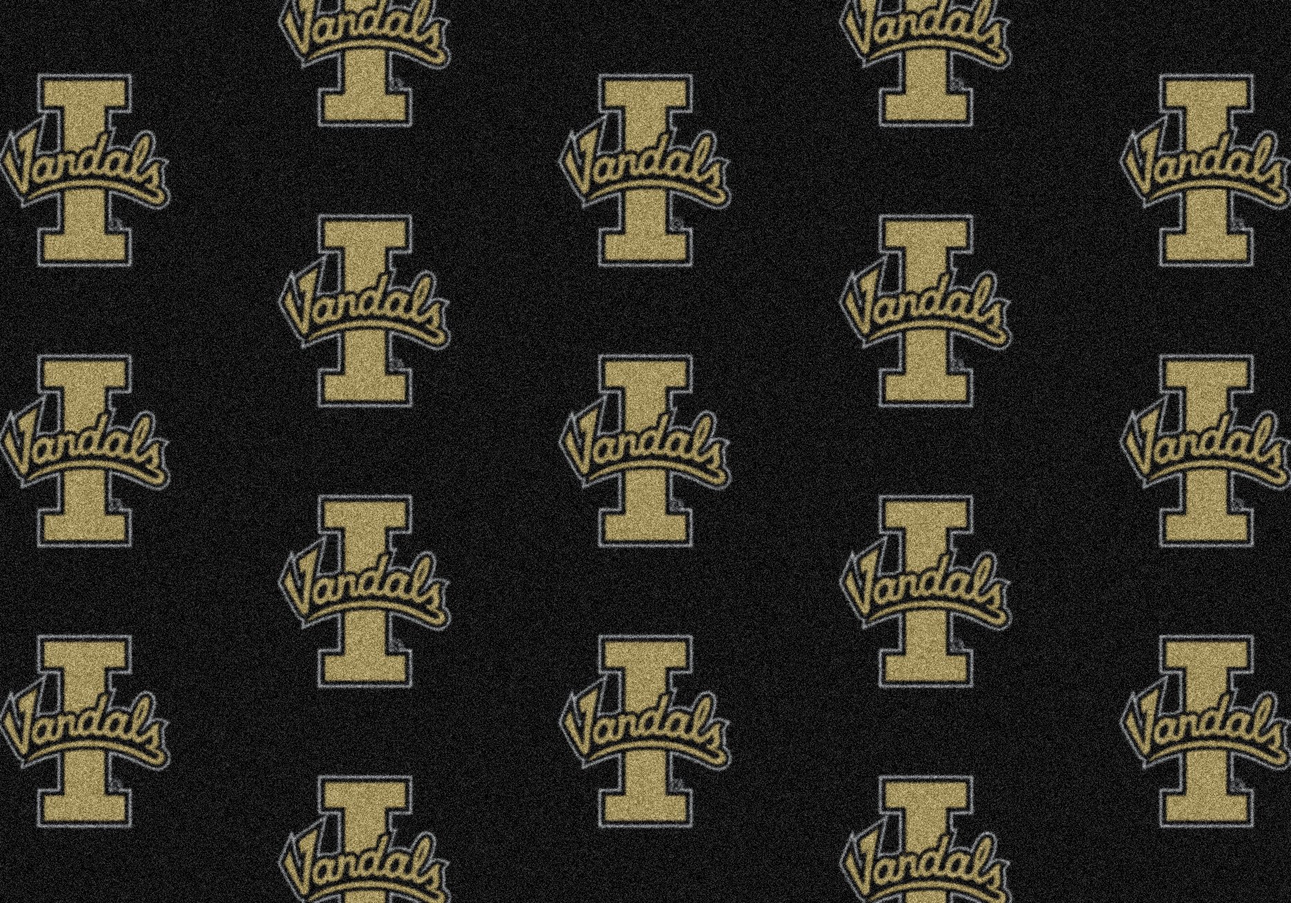 Idaho Vandals NCAA College Team Logo Floor Mats - Non-Slip Area Rugs for Dorm, Living Room & Game Room Decor