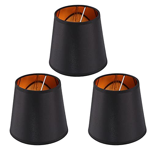 Bubble Lamp Shade Cover - 3pcs Khaki Fabric Ceiling Light Cover, Simple Modern Lampshade for Bedroom, Living Room, Nursery - Home Decor Lighting Accessory