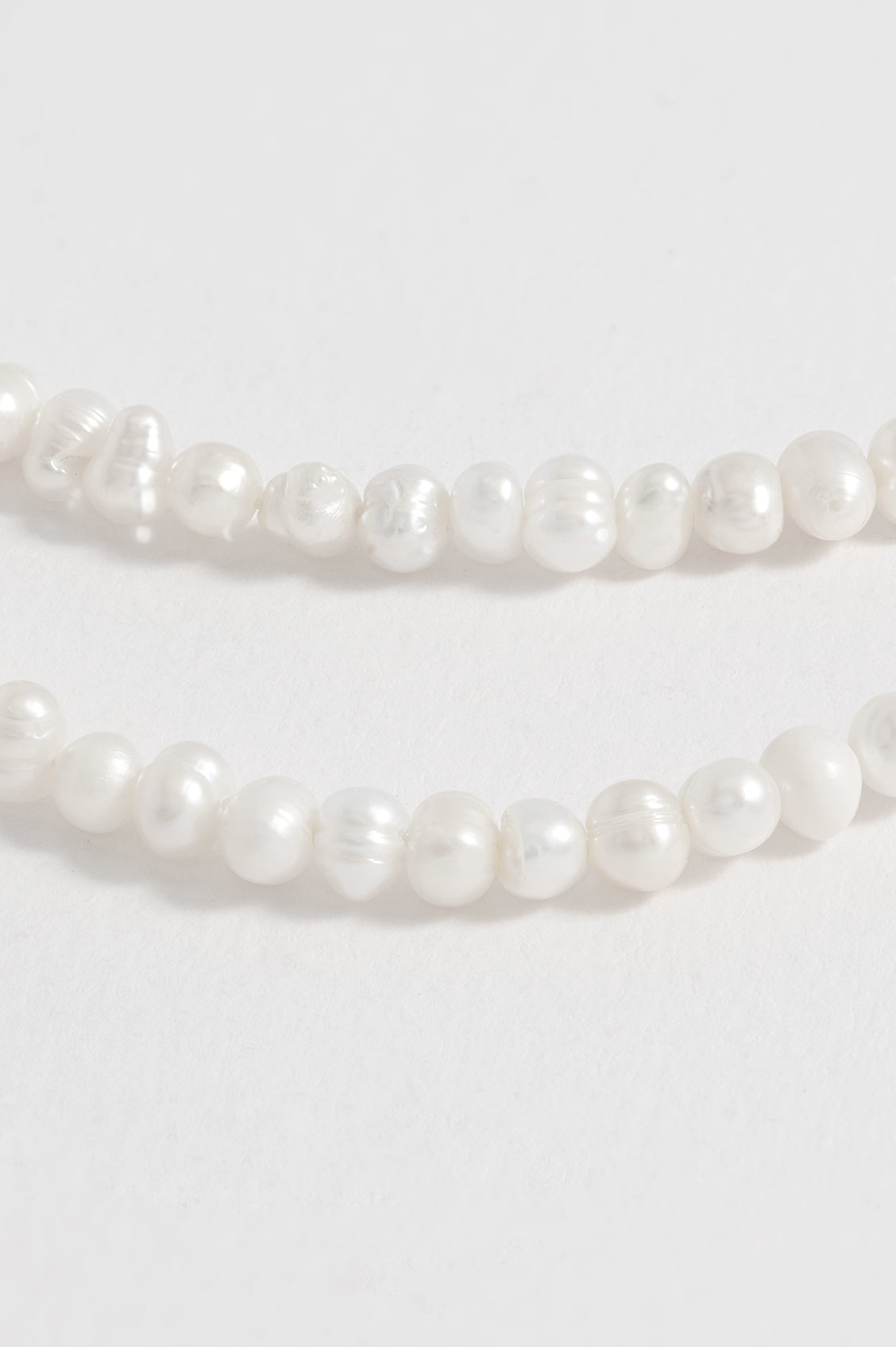 Luxury Men's Pearl Necklace - 18K Gold Plated Freshwater Cultured Pearls for Formal & Casual Wear - Perfect for Weddings, Parties & Gifts