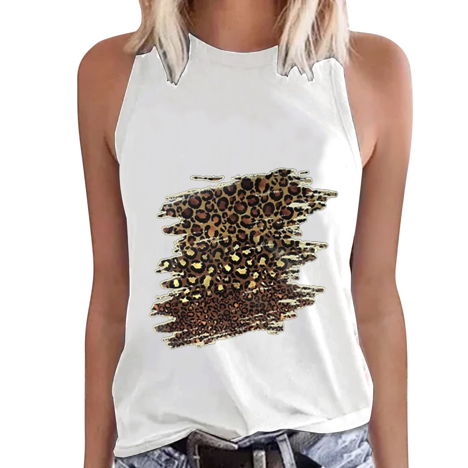 Women's Purple Printed Cotton T-Shirt - Fashion O-Neck Sleeveless & Long Sleeve Tops for Casual Wear, Summer Outfits & Street Style