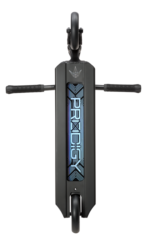 Envy Prodigy X Scooter - High Performance Kick Scooter for Adults & Teens - Black/Oil Slick Color - Perfect for Commuting, Tricks & Urban Riding