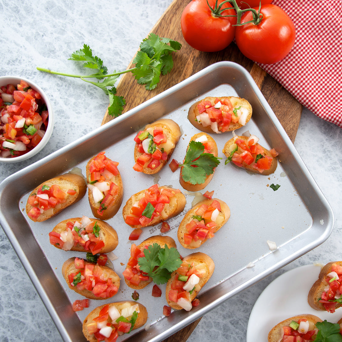 Non-Stick Quarter Sheet Pan - 9x13 Inch Baking Sheet for Cookies, Roasting & More | Perfect for Oven, Freezer & Dishwasher | Commercial & Home Kitchen Use