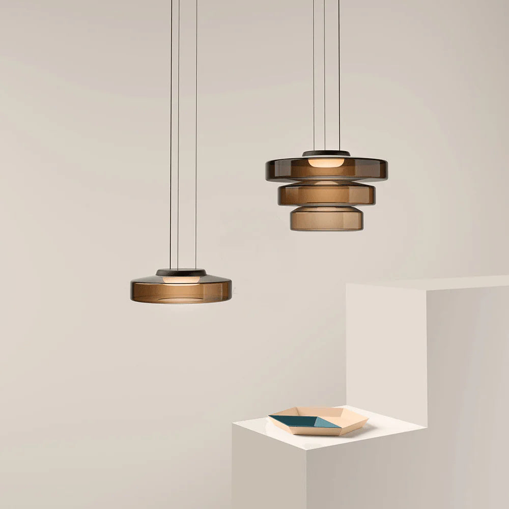 Modern Levels Series Pendant Light - Adjustable Hanging Chandelier for Kitchen Island, Dining Room & Bedroom Lighting
