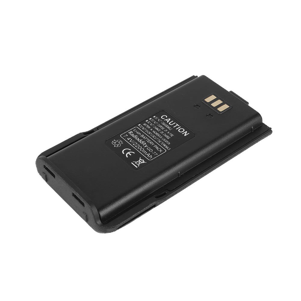 Replacement Battery for Radioddity GD-77 GD-77S GA-510 - High Capacity Li-ion Battery Pack - Perfect for Ham Radio & Two-Way Communication Devices