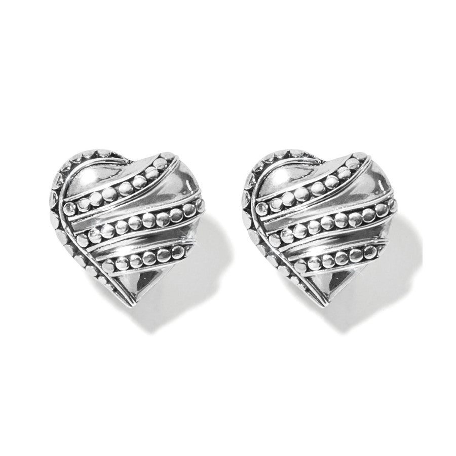 Bali Heart of Bali Earrings - Handmade Silver Dangle Earrings for Women, Boho Chic Jewelry for Everyday Wear & Special Occasions