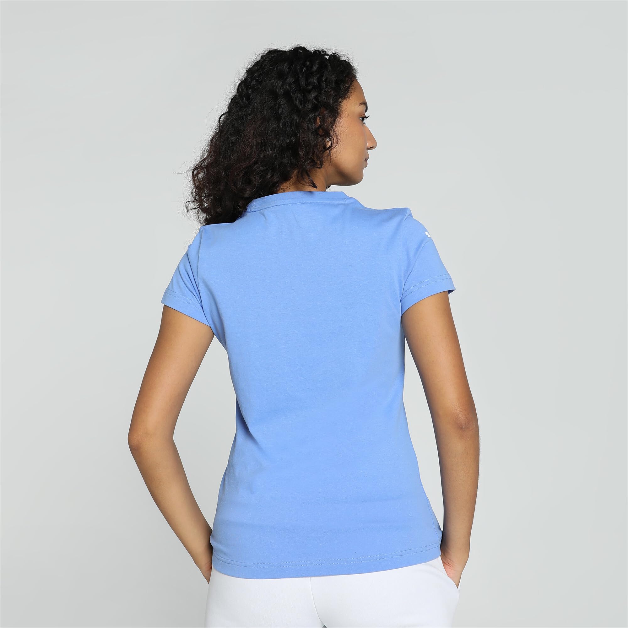 PUMA Women's BMW M Motorsport Essentials Logo T-Shirt - Stylish & Comfortable Casual Wear for Sports, Gym & Everyday Outfits