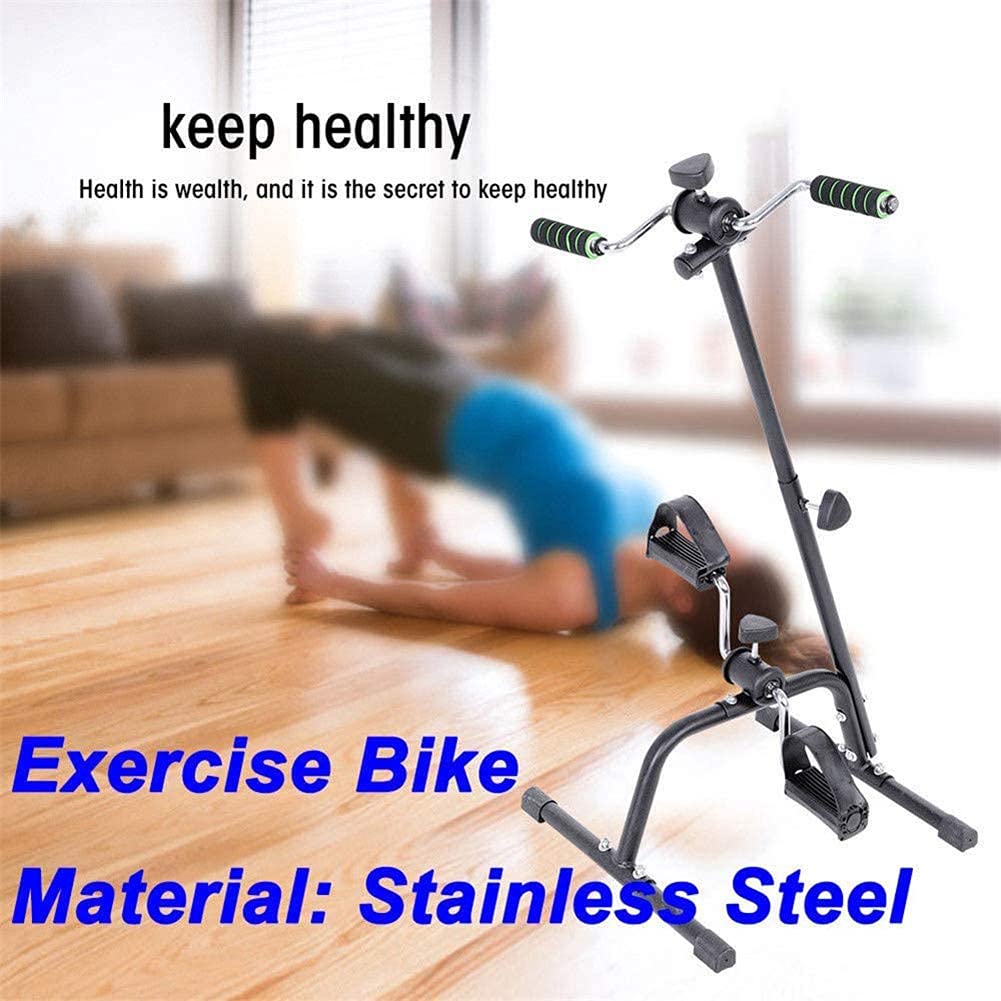Portable Arm & Leg Pedal Exerciser - Compact Home Fitness Equipment for Seniors & Adults - Indoor Cycling Machine for Rehabilitation & Physical Therapy - Perfect for Home Gym, Office Workout & Elderly Exercise