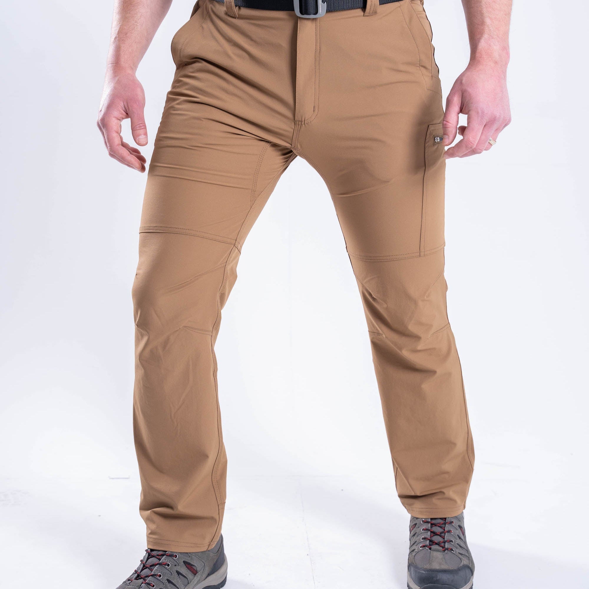 Ridgeline Hybrid Pants for Men - Durable Outdoor Hiking & Travel Pants with Stretch & Water-Resistant Fabric - Perfect for Camping, Backpacking & Everyday Wear